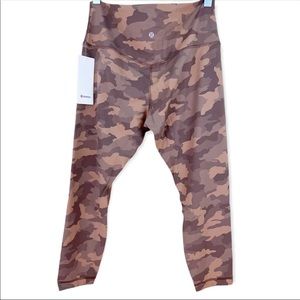 Lululemon Leggings Camo Beige Size: 14